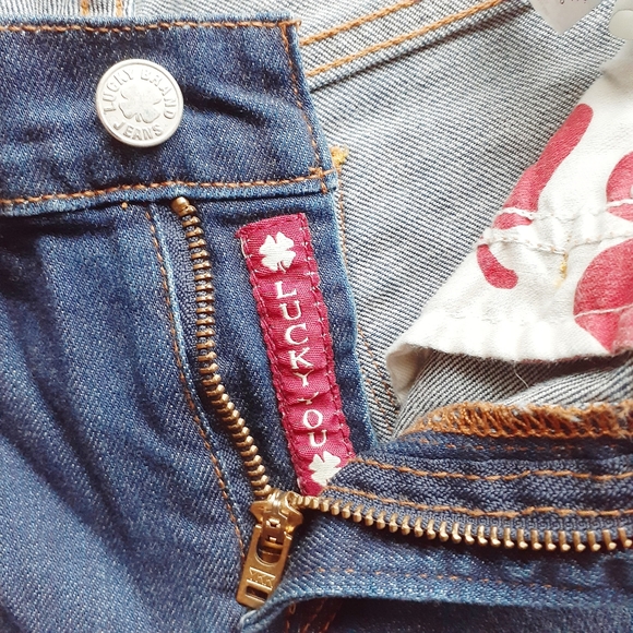 Lucky Brand Sofia Boot Ankle Jeans Dark Wash 8/29 - Picture 8 of 8